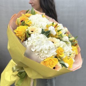 Букет дня Желтое настроение