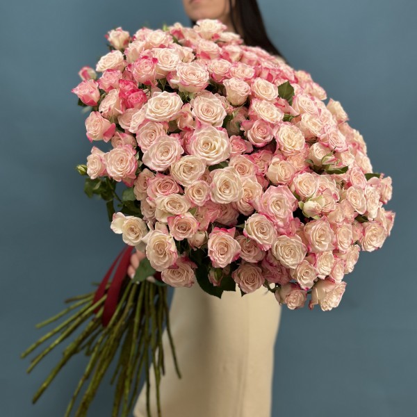 51 кустовая роза Рефлекс 70 см