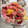 35 кустовых роз MIX