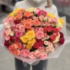 35 кустовых роз MIX
