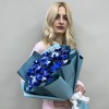 21 гвоздика Вайт Блю Молли