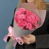 7 нежных кустовых роз Натали 50 см