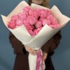 11 розовых пионовидных роз Мансфилд Пинк Парк 40 см
