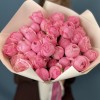 11 розовых пионовидных роз Мансфилд Пинк Парк 40 см