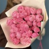 11 розовых пионовидных роз Мансфилд Пинк Парк 40 см