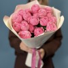 7 кустовых пионовидных роз Мансфилд Пинк Парк 50 см