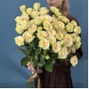 9 кустовых роз Тринити 80 см