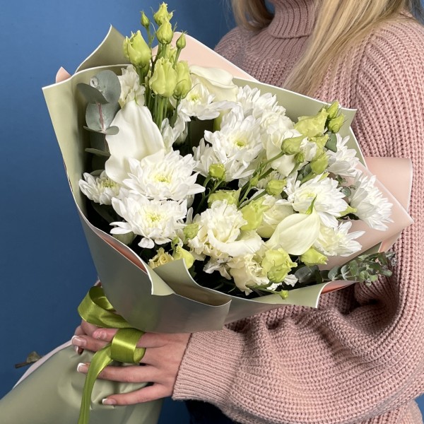 Букет для мамы Нежный свет