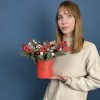 Новогодняя композиция Красный Блеск