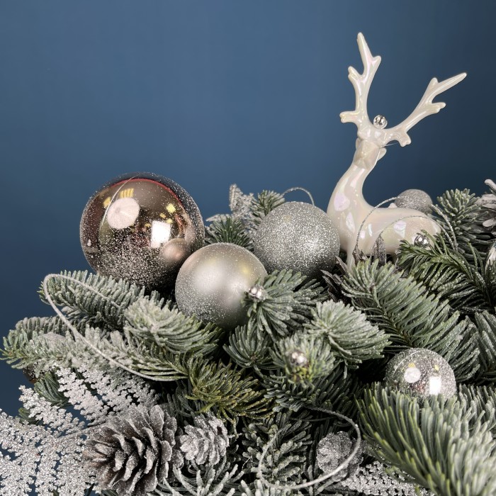 Настольная новогодняя композиция Сияние праздника