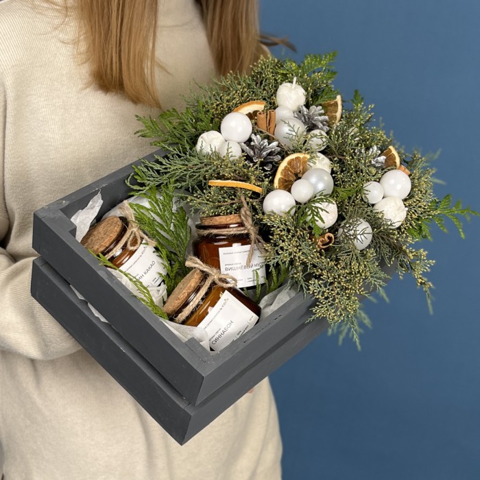 Новогодняя композиция Аромат Апельсина