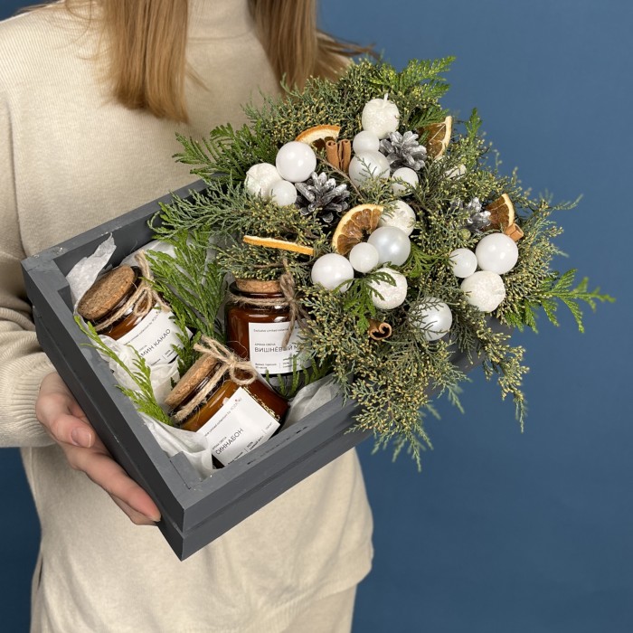 Новогодняя композиция Аромат Апельсина