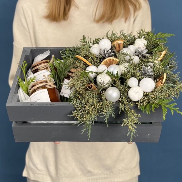 Новогодняя композиция Аромат Апельсина