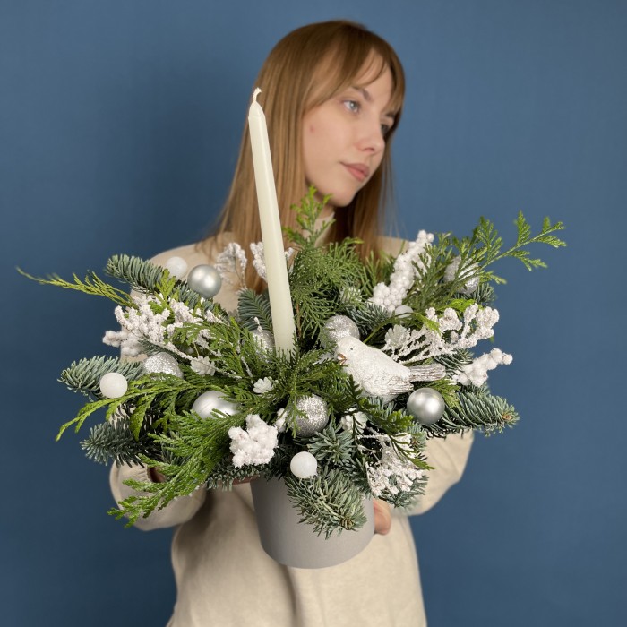 Новогодняя композиция Снежная Симфония