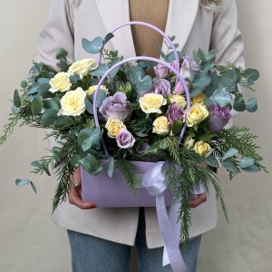 Букет дня в коробке Свежесть