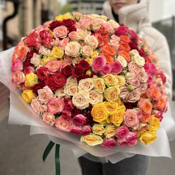 101 кустовая Роза MIX