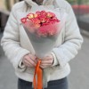 9 кустовых оранжево-желтых роз Саммер Дэнс