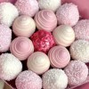 Букет из клубники в шоколаде Нежный кокос