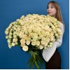 51 кустовая Роза Тринити 80 см