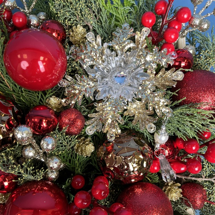 Букет дня в корзине Малинка