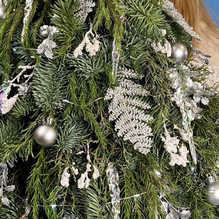 Елка Серебряный Шарм