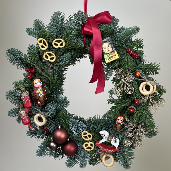 Рождественский венок Русский Стиль
