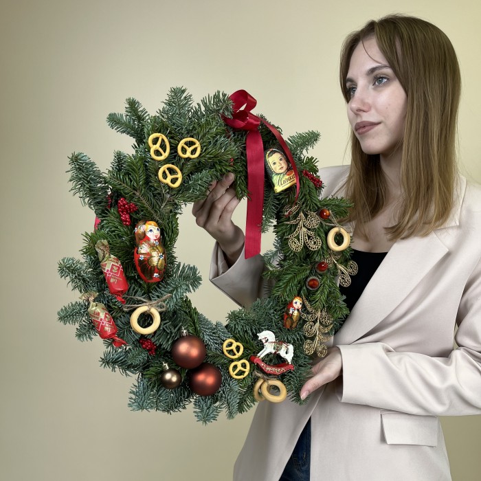 Рождественский венок Русский Стиль