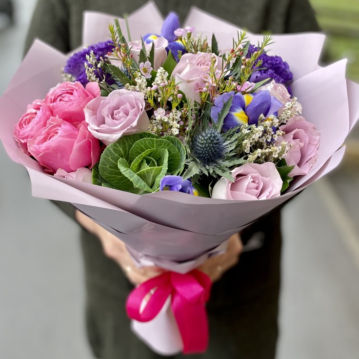 Букет Сливовый зефир