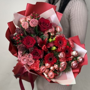 Букет дня с розами Твой день