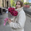 11 кустовых пионовидных роз Пати Тренсеттер