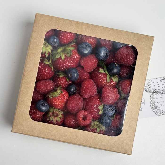 Клубника малина голубика 250гр