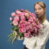 Кустовая пионовидная Роза Леди Бомастик 50 см