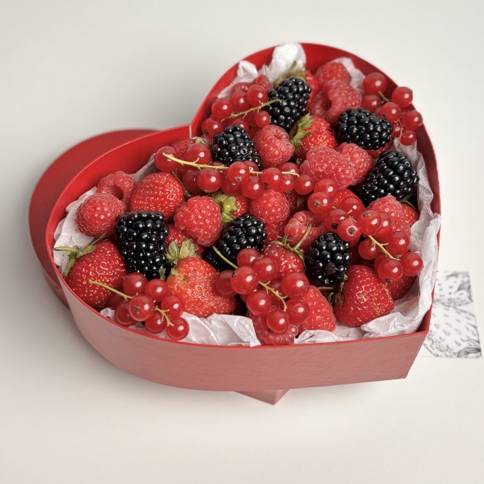 Сердце ягодное микс со смородиной 1000гр