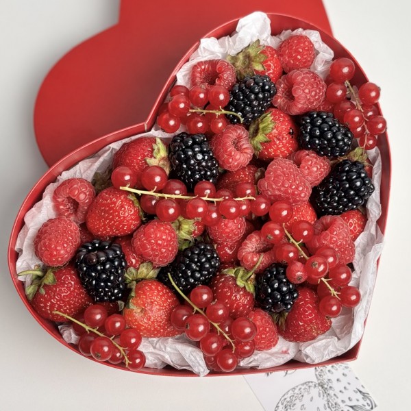 Сердце ягодное микс со смородиной 1000гр
