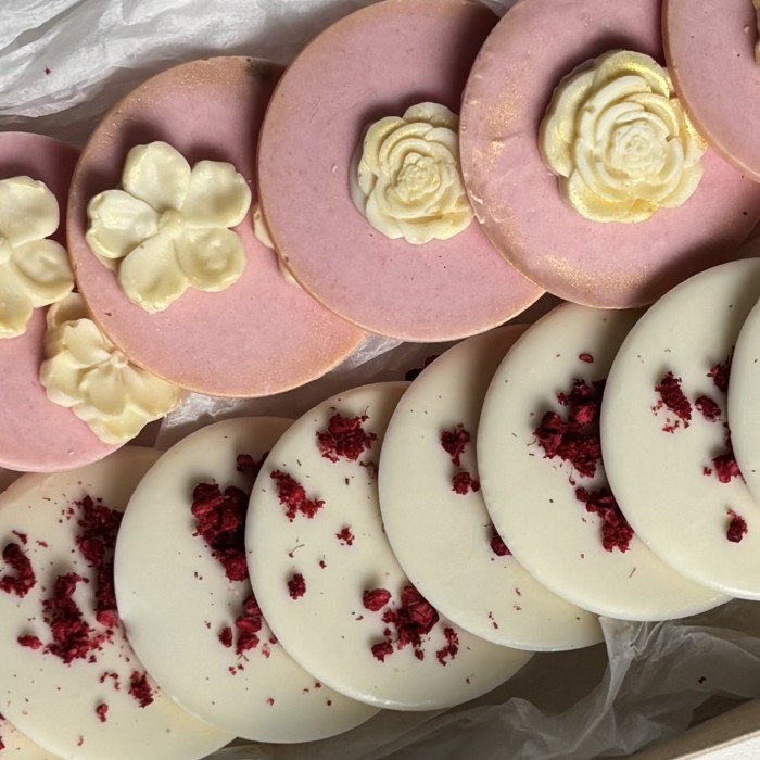 Шоколадные каллеты райский сад