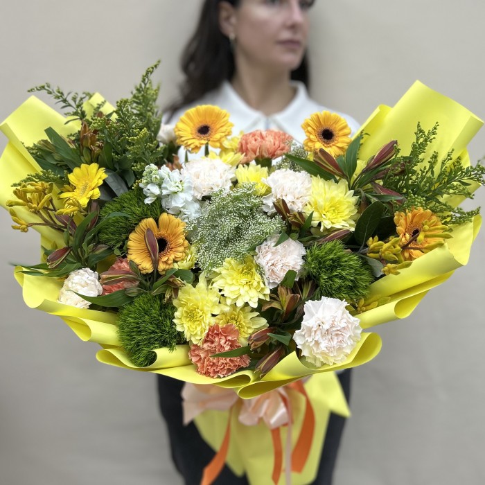 Букет дня Желтое настроение