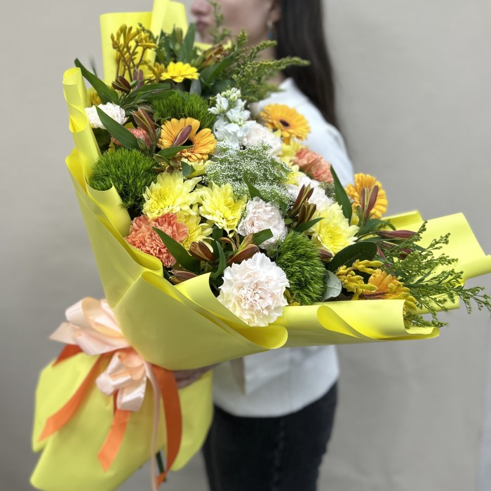 Букет дня Желтое настроение