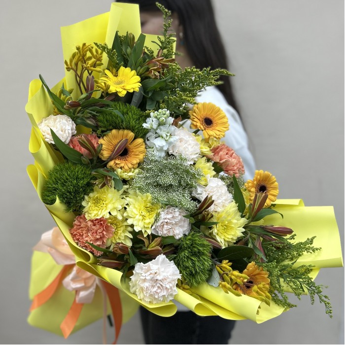 Букет дня Желтое настроение