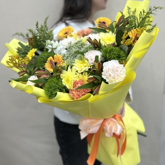 Букет дня Желтое настроение