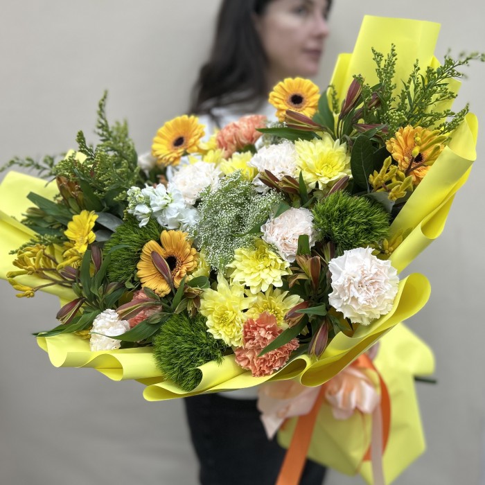 Букет дня Желтое настроение