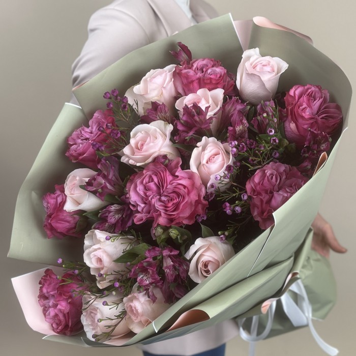 Букет из роз Мягкие объятия