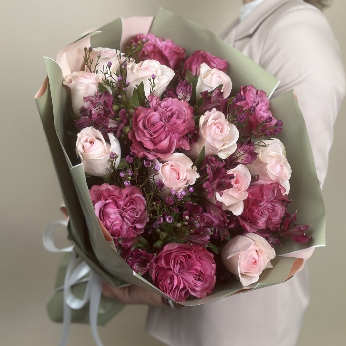 Букет из роз Мягкие объятия