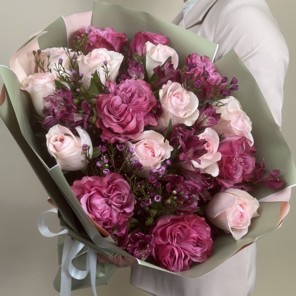 Букет из роз Мягкие объятия