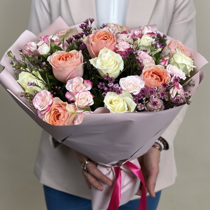 Букет из роз Нежный момент