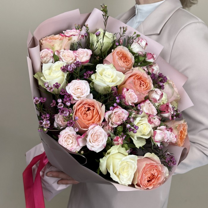 Букет из роз Нежный момент