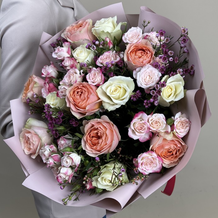 Букет из роз Нежный момент