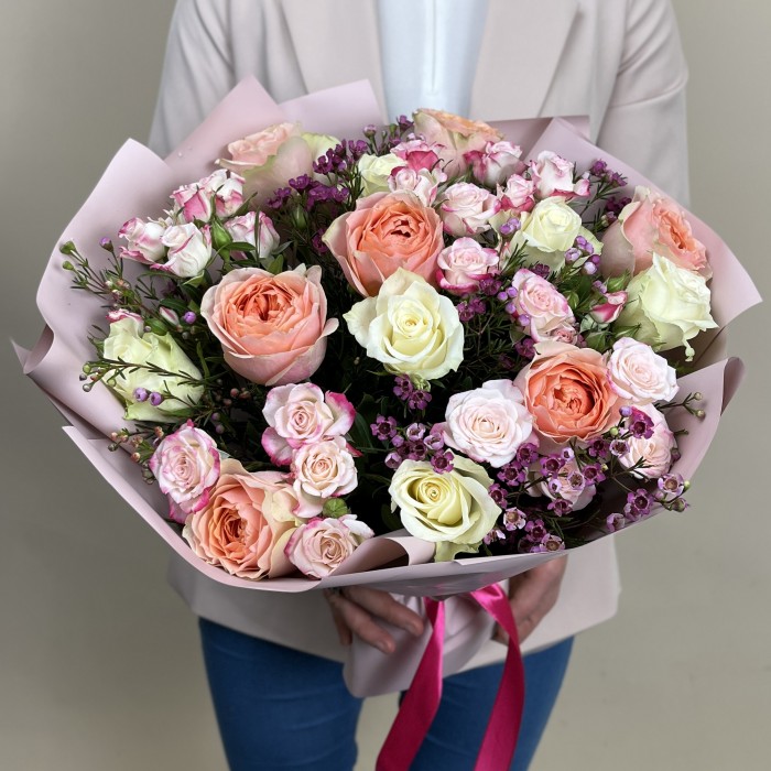 Букет из роз Нежный момент