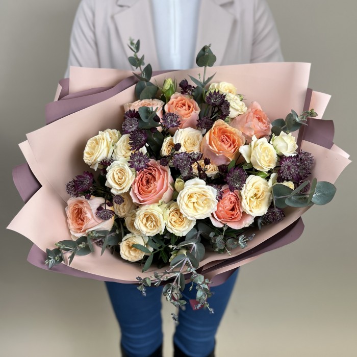 Букет из роз Нежные Моменты