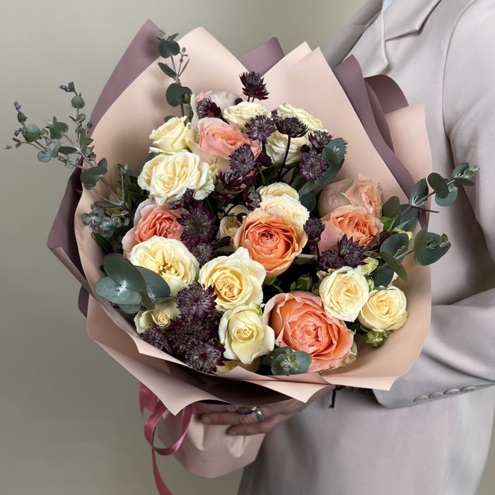 Букет из роз Нежные Моменты