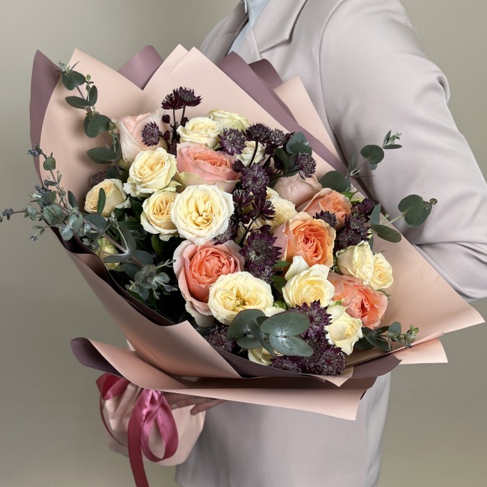 Букет из роз Нежные Моменты